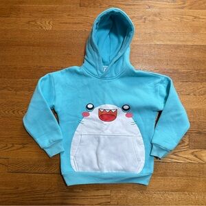 Like New LankyBox Thicc Shark Hooded Sweatshirt (Youth Medium)
